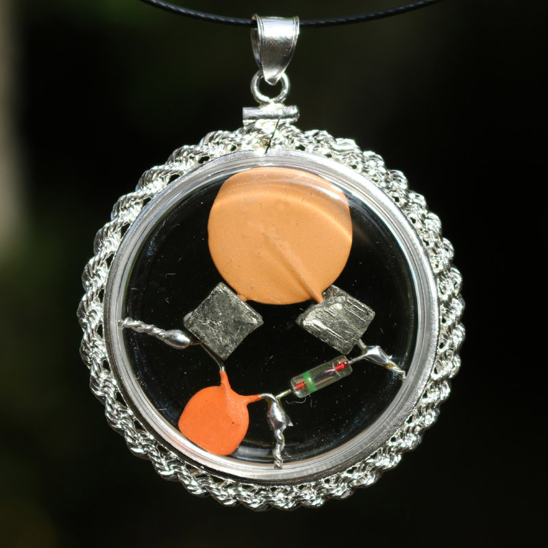 Coin Hunter with Coin-Edge Bezel in Sterling Silver