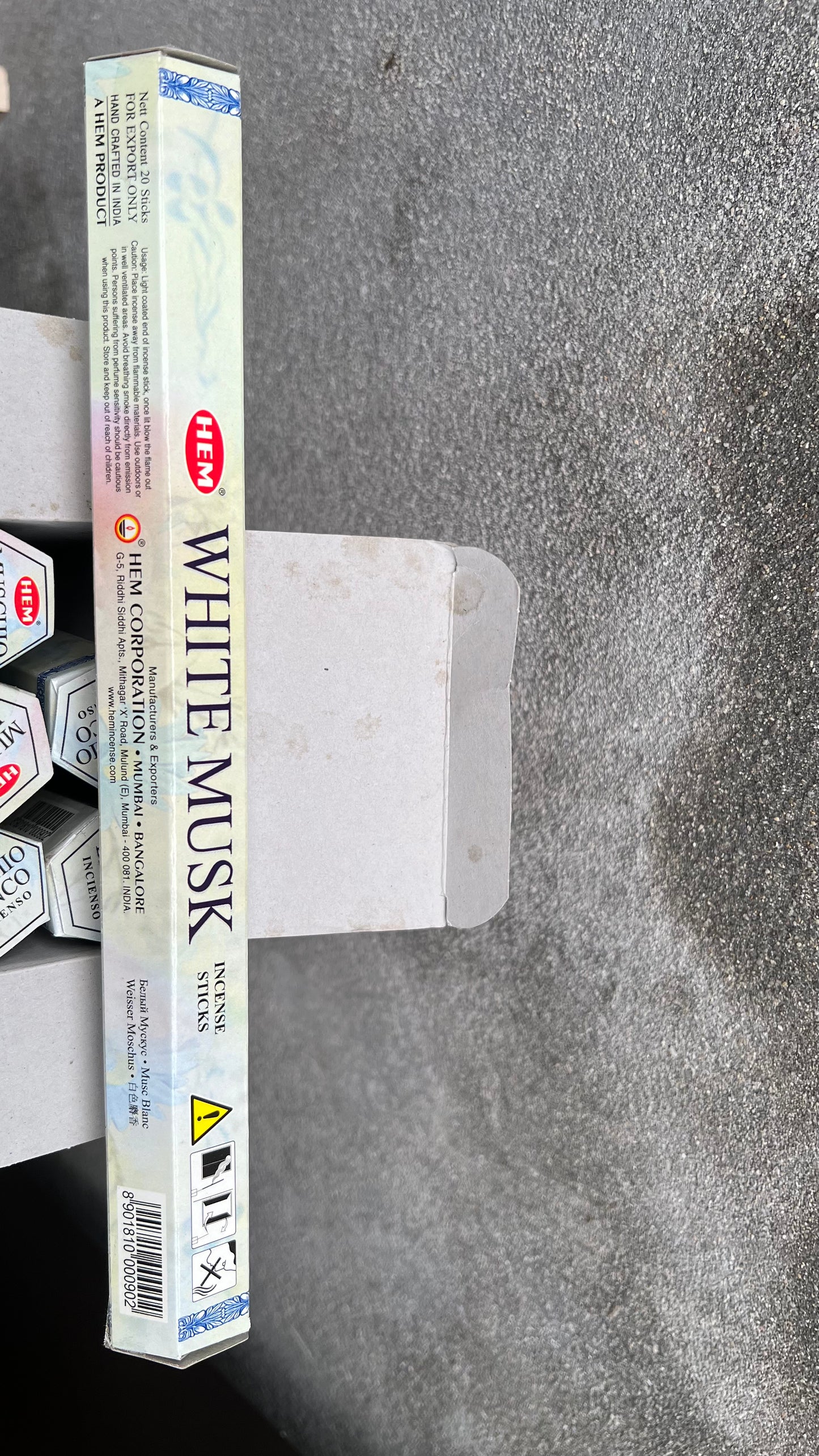 White Musk Incense Sticks