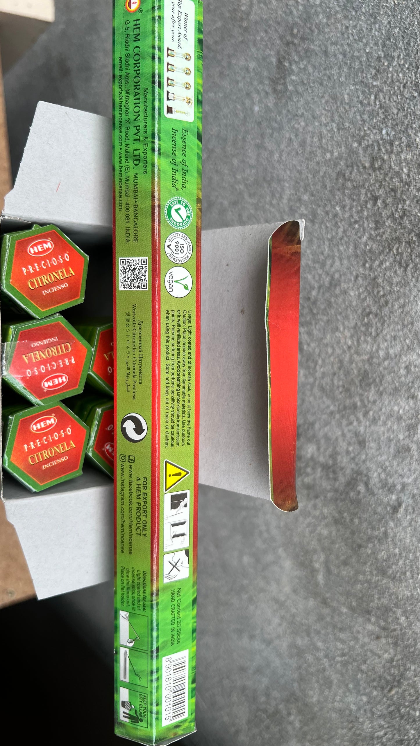 Citronella Incense Sticks