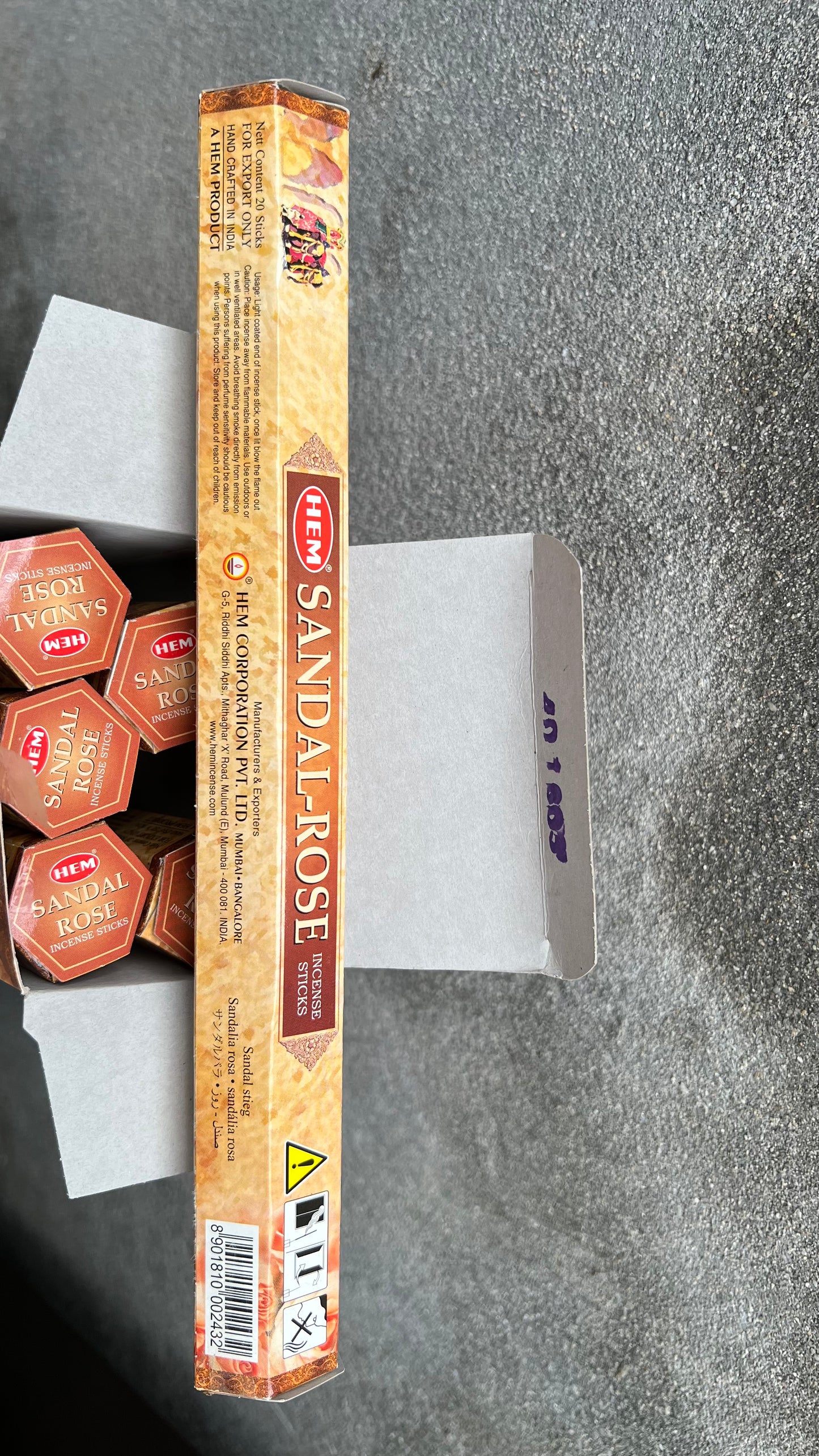 Sandalwood-Rose Incense Sticks