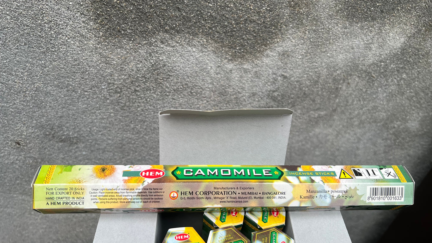 Camomile Incense Sticks
